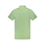 Hugo Boss Green Cotton Men's Polo