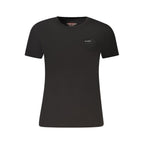 Guess Jeans Black Cotton Women's T-Shirt