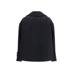 Chloé Black Wool Oves Aries Coat