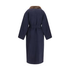 P.A.R.O.S.H. Blue Wool Oves Aries Coat