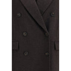 Brunello Cucinelli Brown Cashmere Coat