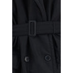 Maison Margiela Black Wool Oves Aries Coat
