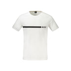 Hugo Boss White Cotton Men's T-Shirt
