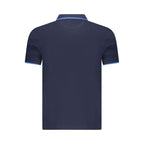 La Martina Blue Cotton Men's Polo Shirt