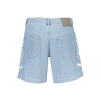 Desigual Light Blue Cotton Women's Short