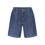 Hugo Boss Blue Cotton Men's Jean Shorts