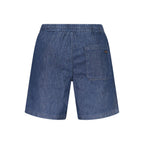 Hugo Boss Blue Cotton Men's Jean Shorts