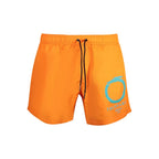Trussardi Arancione Poliestere Uomo Swim Shorts
