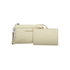 Mario Valentino Beige Polyurethane Women's Wallet