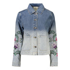 Desigual Blue Cotton Women's Jacket