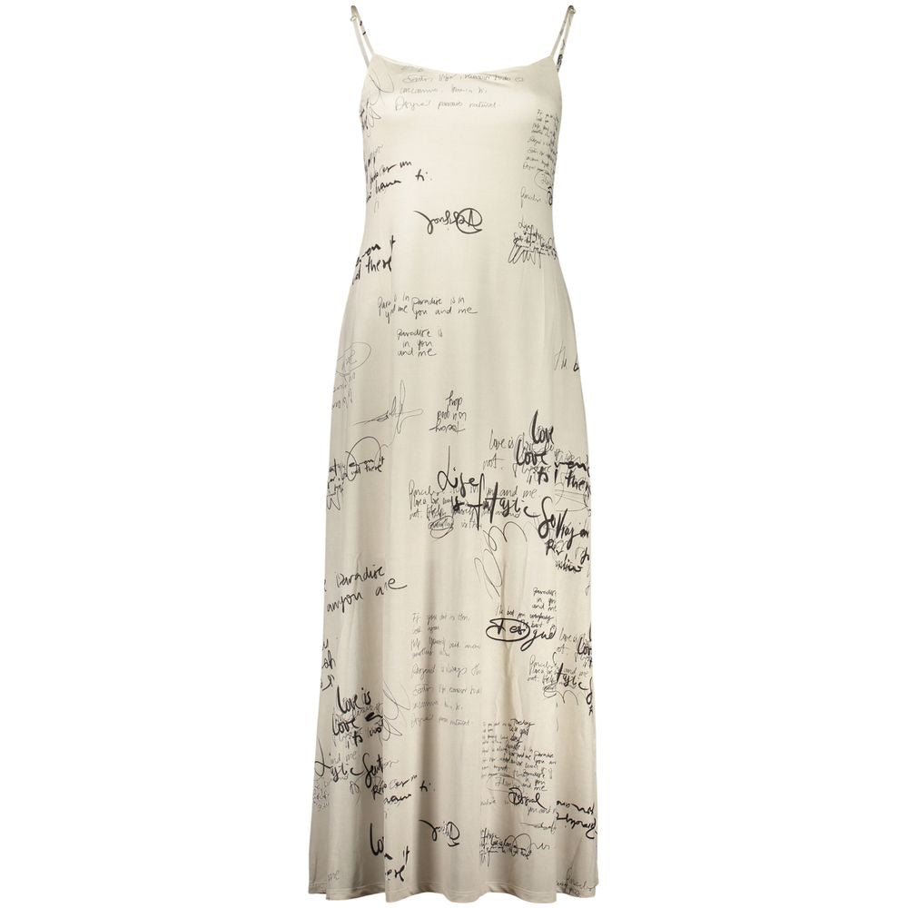 Desigual Bianco Poliestere Donna Dress