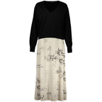 Desigual Bianco Poliestere Donna Dress