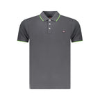 Norway 1963 Gray Cotton Mens Polo Shirt