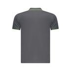 Norway 1963 Gray Cotton Mens Polo Shirt