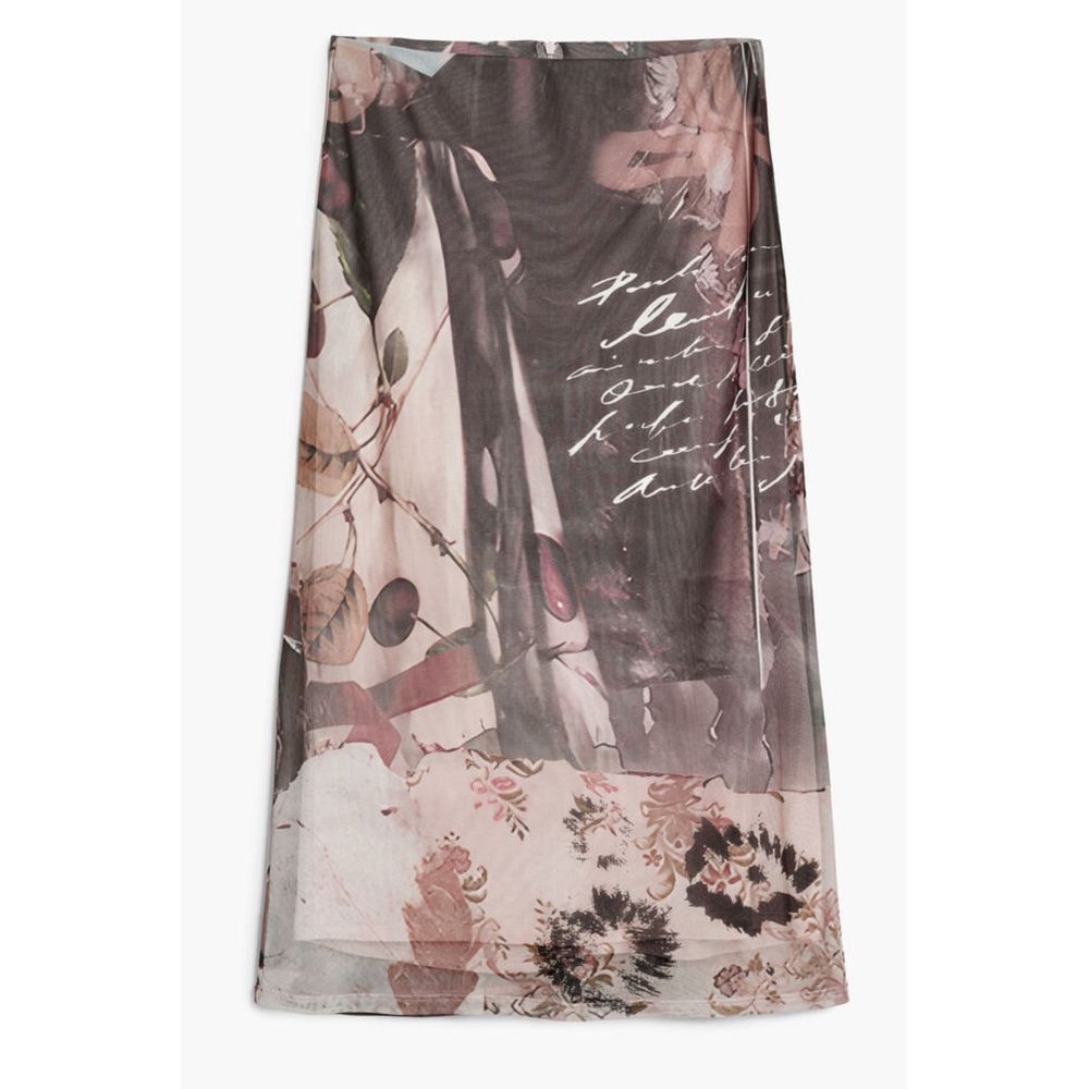 Desigual Beige Polyester Women's Skirt
