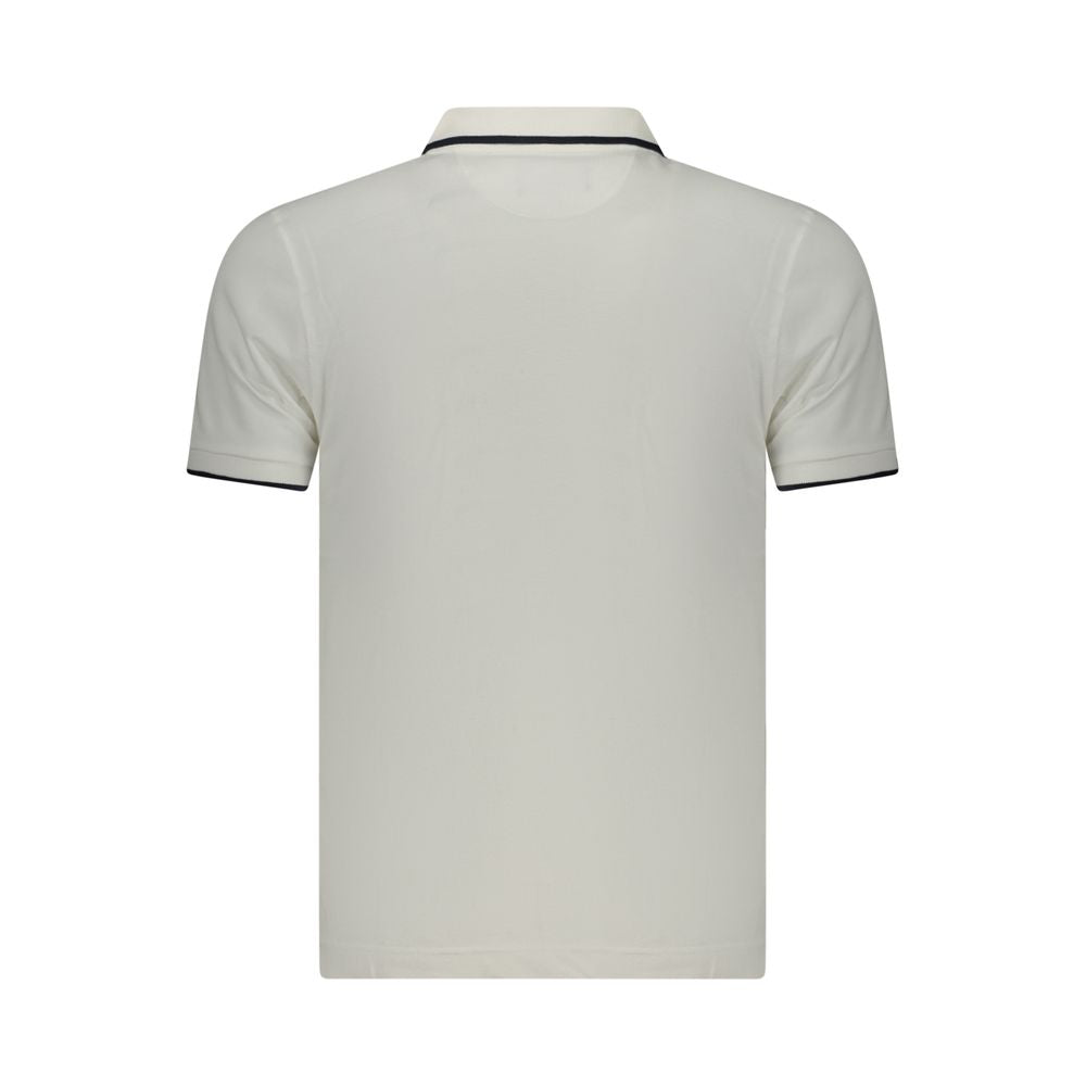 La Martina White Cotton Men's Polo