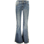 Desigual Blue Cotton Women's Jean