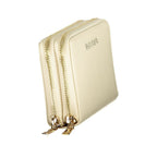 Mario Valentino Beige Polyurethane Women's Wallet