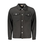 Rifle Black Cotton Mens Shirt