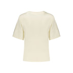 Desigual White Cotton Sweatshirt