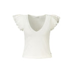 Guess Jeans Bianco Poliestere Womens T-Shirt
