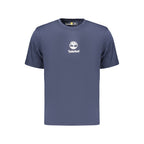Timberland Blue Cotton Men's T-Shirt