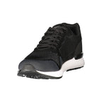 Lumberjack Black Polyester Athletic Sneakers