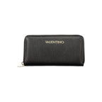 Mario Valentino Black Polyurethane Women's Wallet