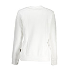Napapijri White Cotton Sweatshirt
