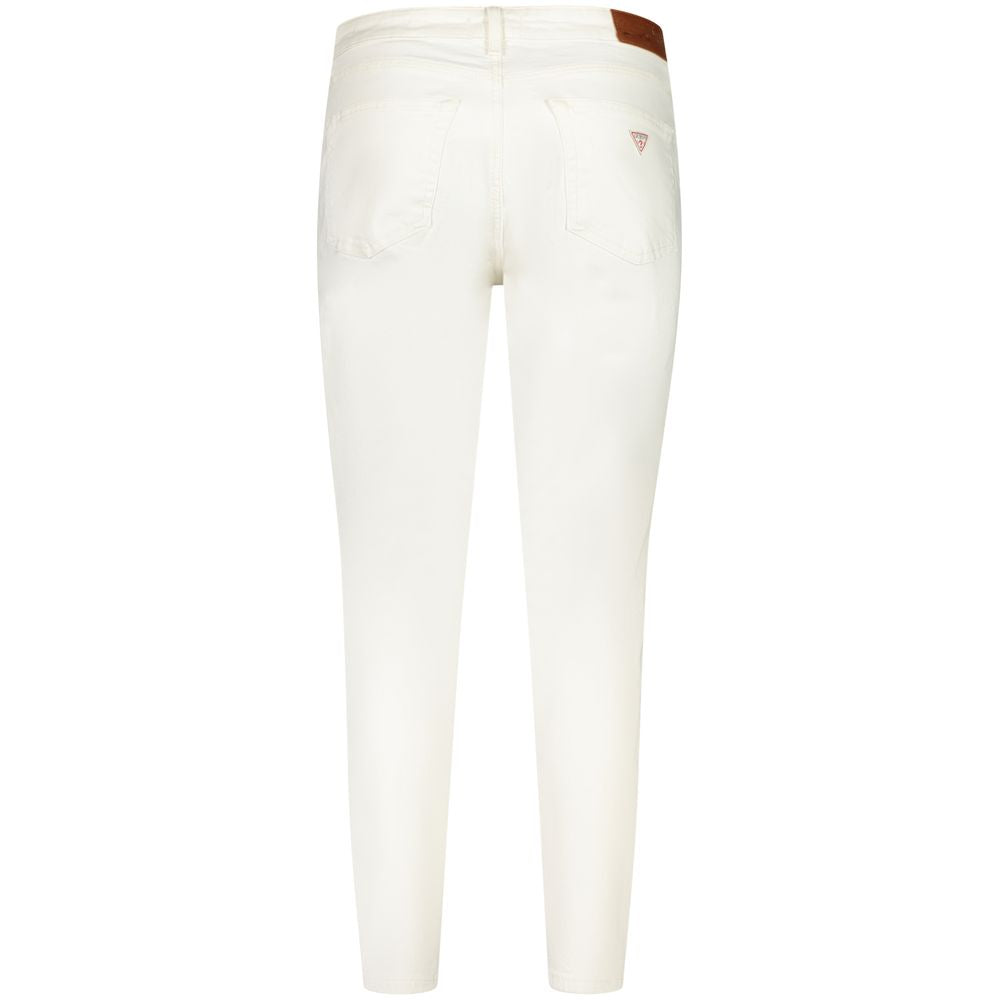 Guess Jeans Bianco Cotton Women's Jeans