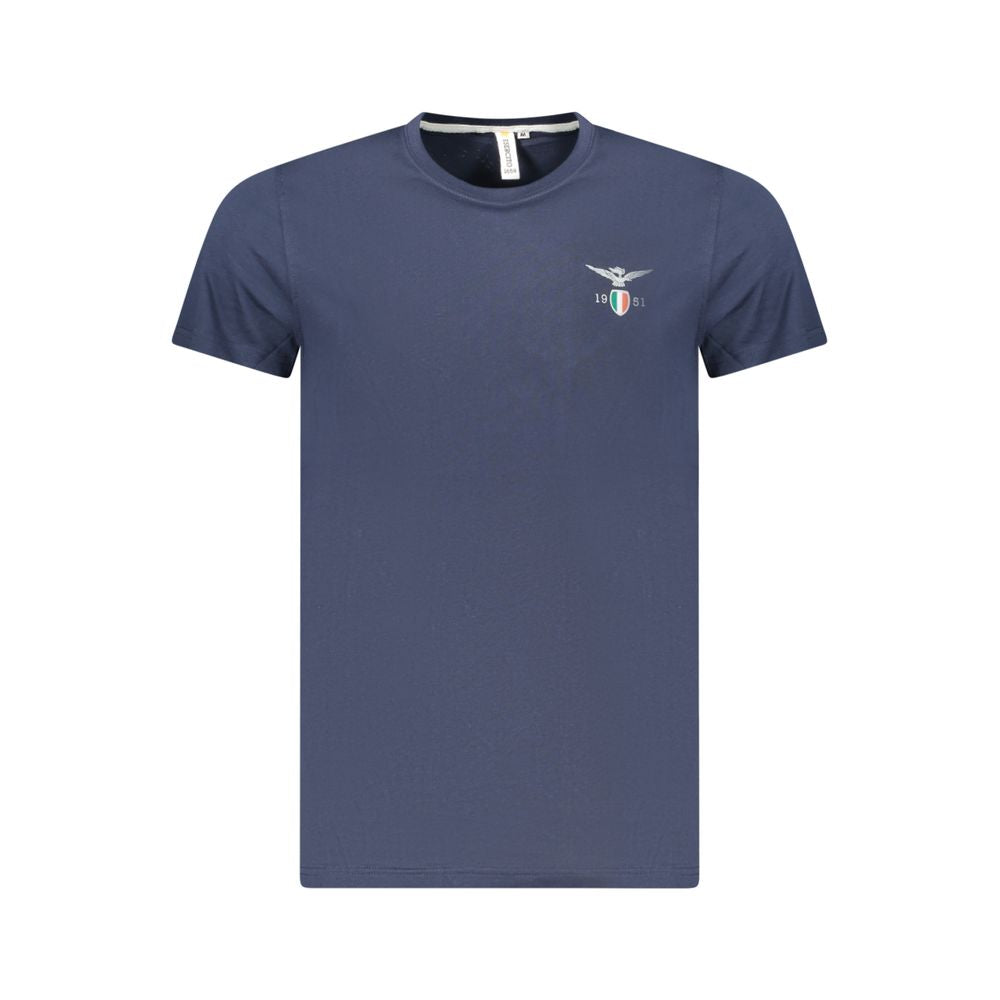 Accademia Militare Blu Cotton Mens T-Shirt