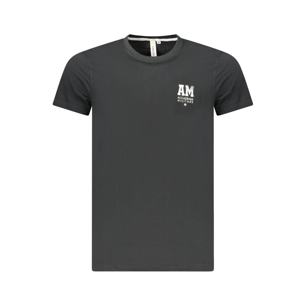 Accademia Militare Nero Cotton Men's T-Shirt