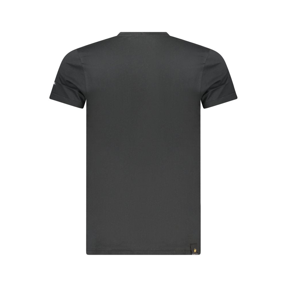Accademia Militare Nero Cotton Men's T-Shirt