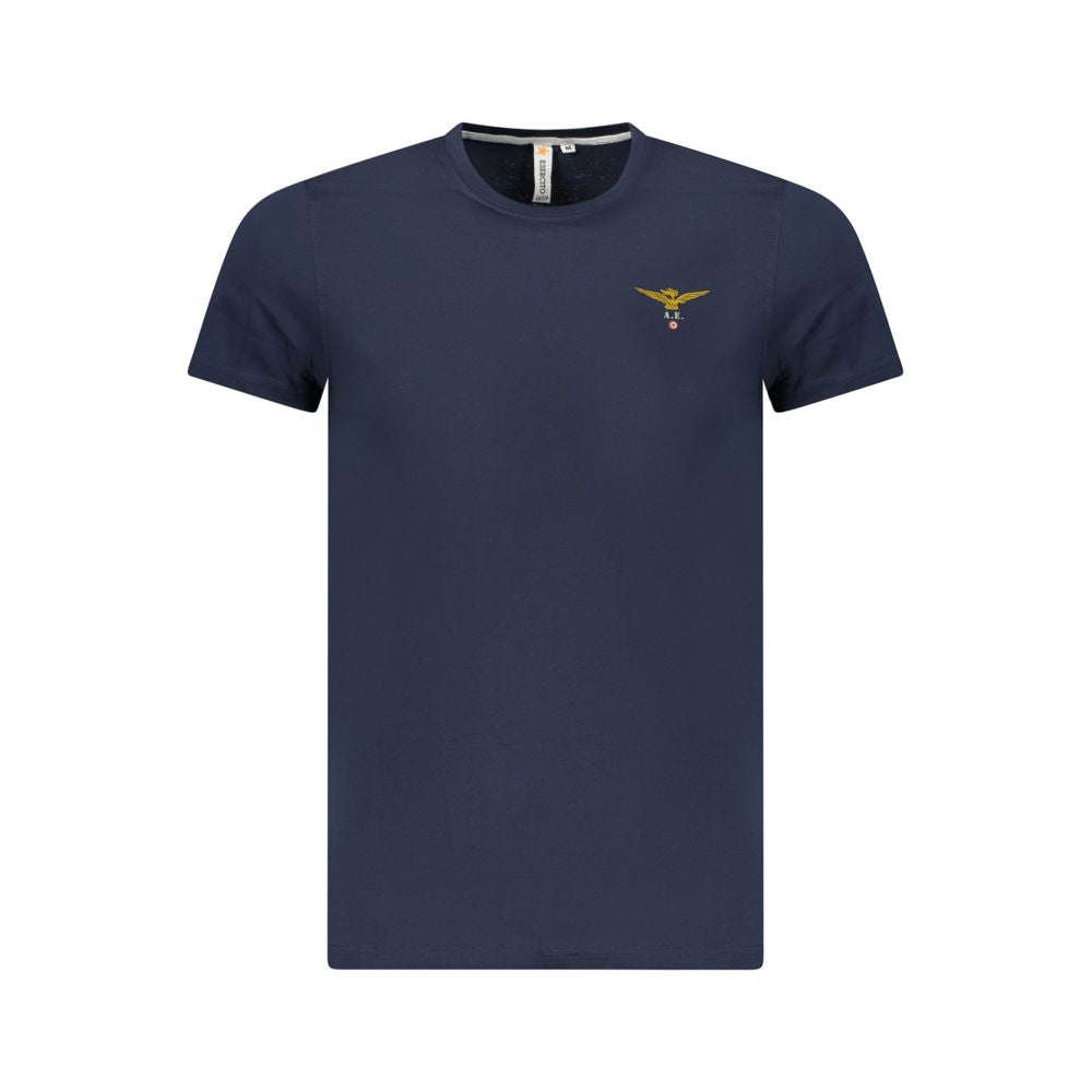 Accademia Militare Blue Cotton Men's T-Shirt