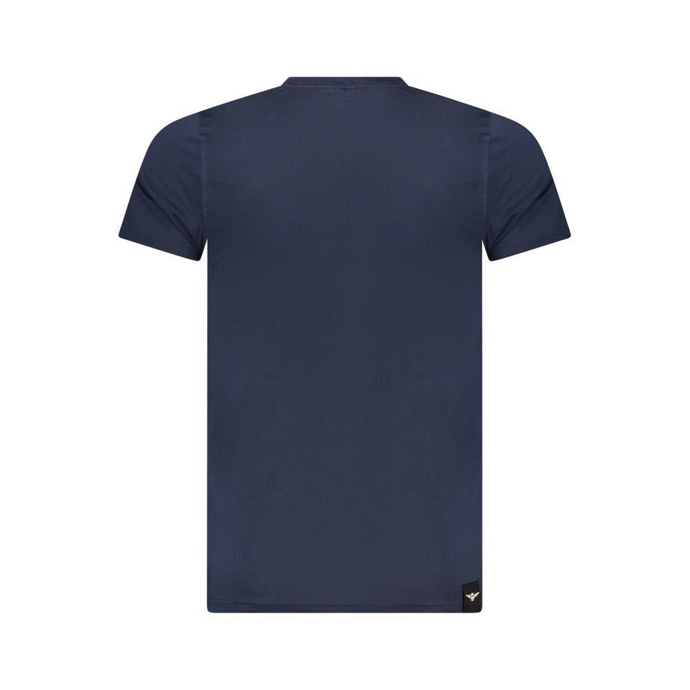 Accademia Militare Blue Cotton Men's T-Shirt