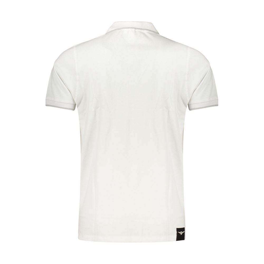 Accademia Militare Bianco Cotton Men's Polo