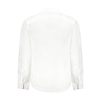 Guess Jeans White Linen Mens Shirt