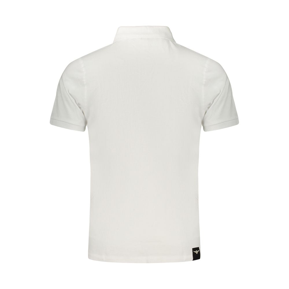 Accademia Militare Bianco Cotone Uomo Polo