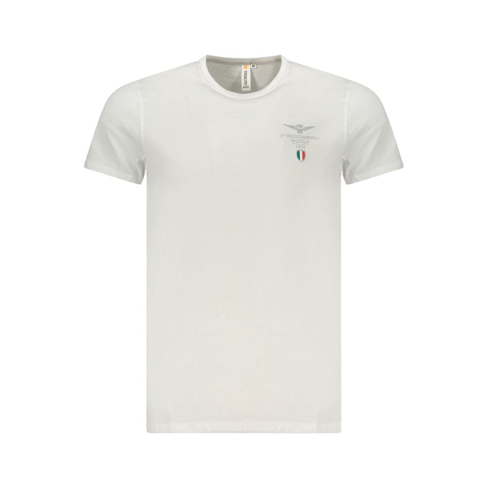 Accademia Militare White Cotton Men's T-Shirt