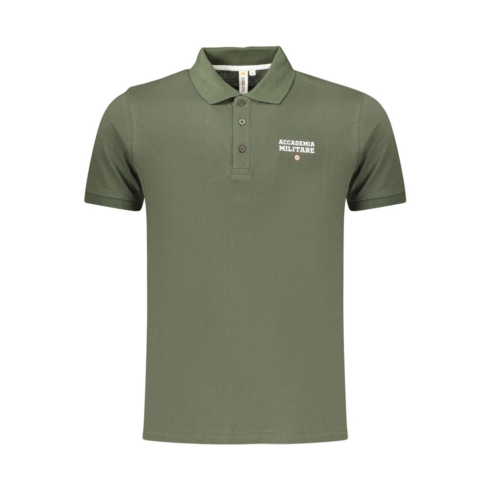 Accademia Militare Verde Cotton Men's Polo