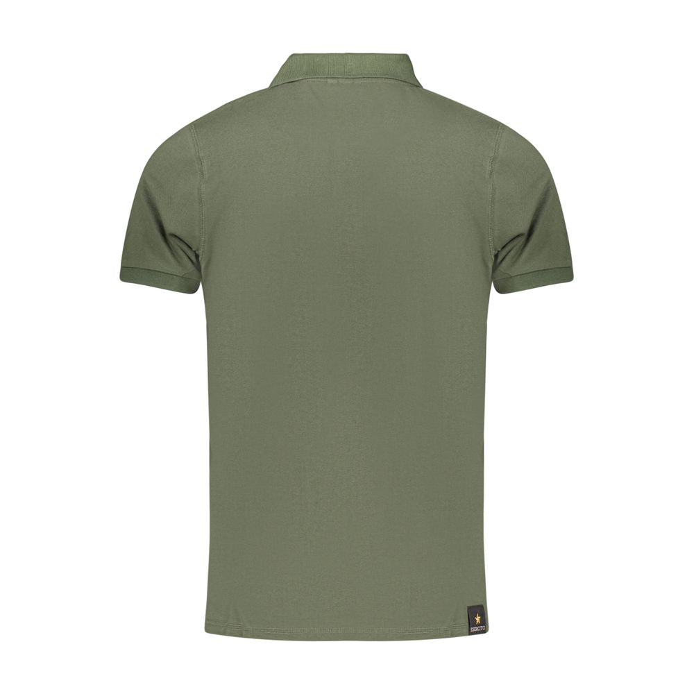 Accademia Militare Verde Cotton Men's Polo