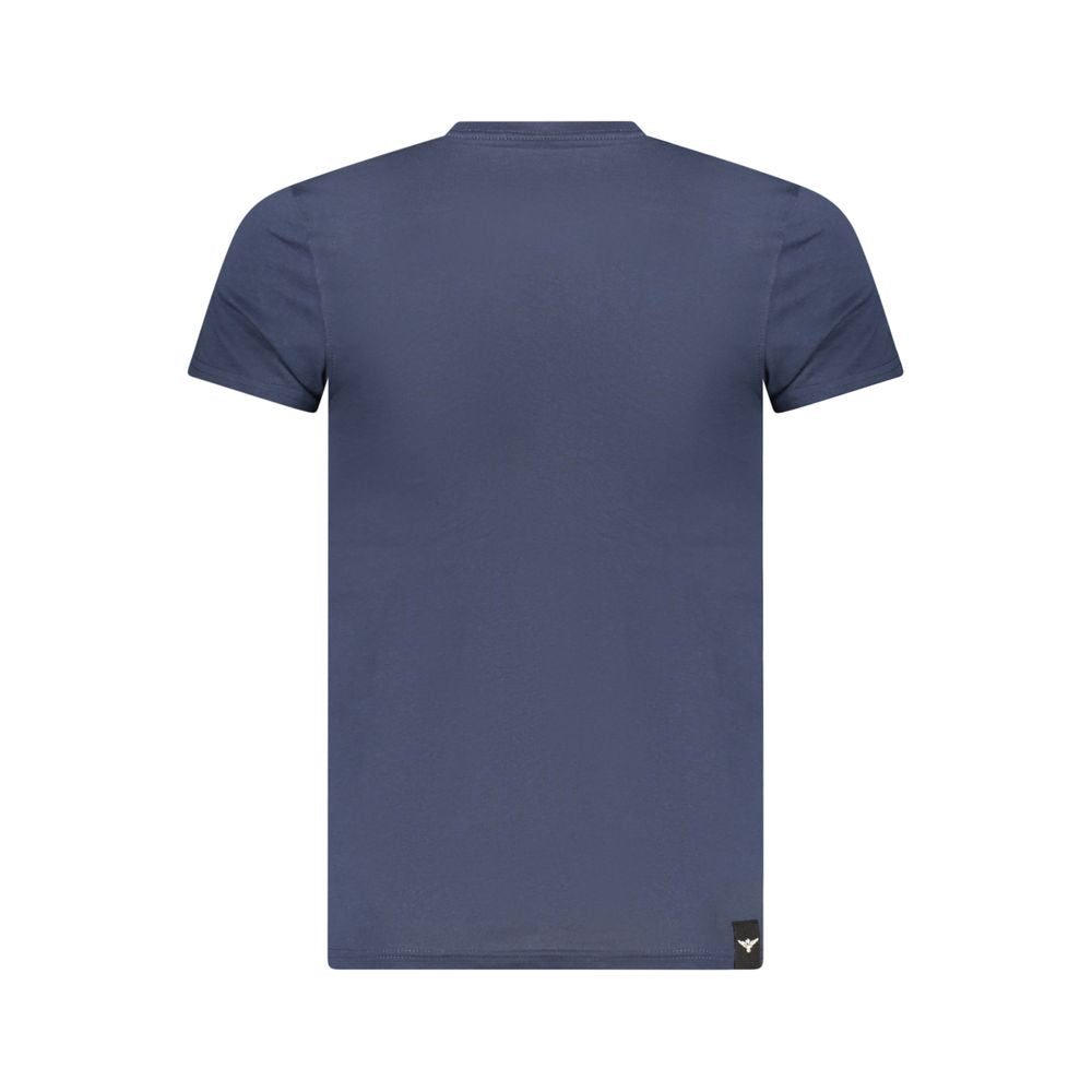 Accademia Militare Blue Cotton Men's T-Shirt