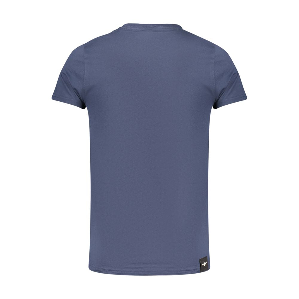Accademia Militare Blue Cotton Men's T-Shirt