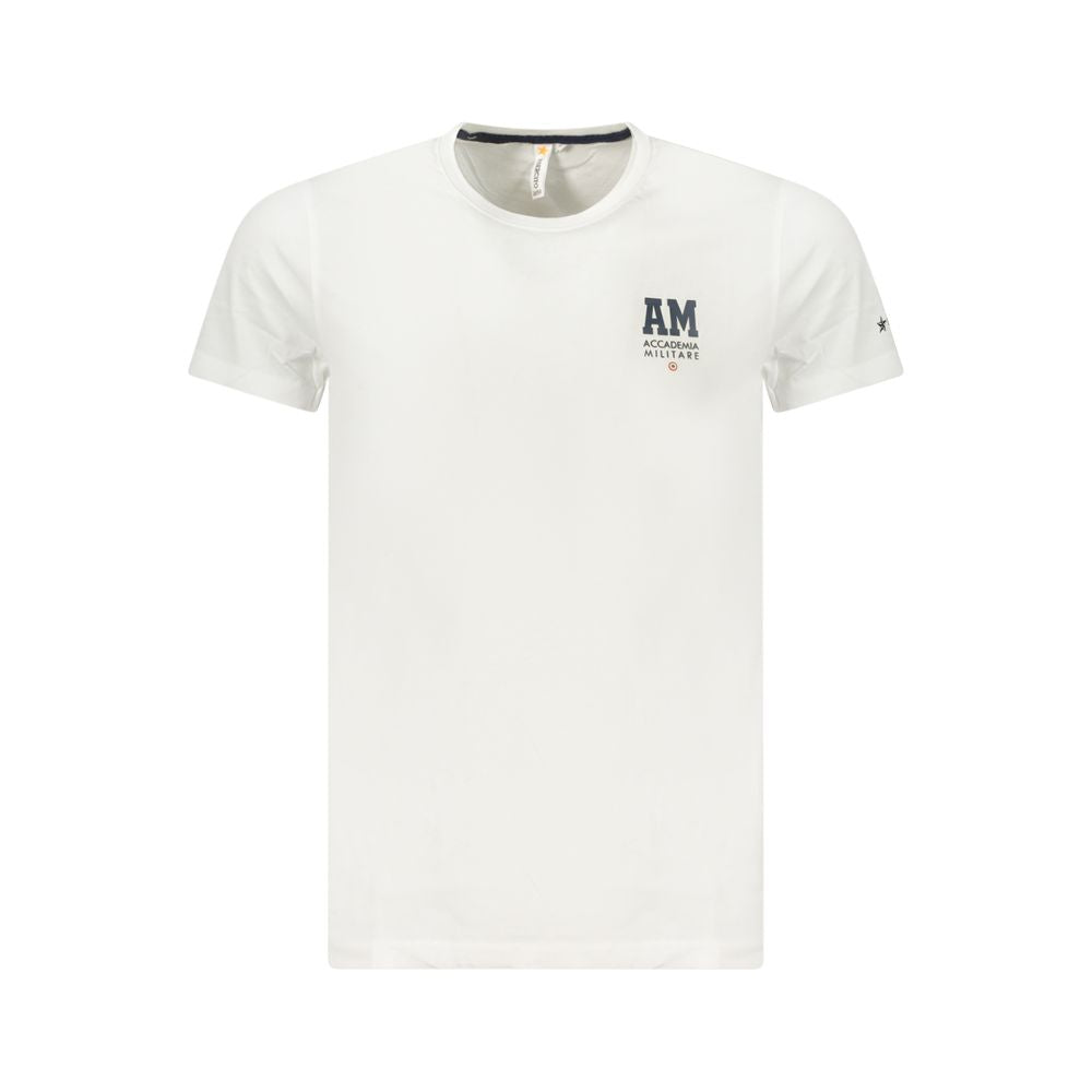 Accademia Militare Bianco Cotton Men's T-Shirt