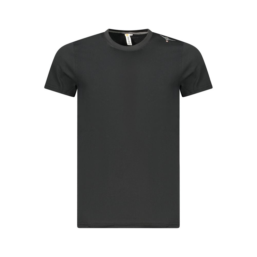 Accademia Militare Black Cotton Men's T-Shirt