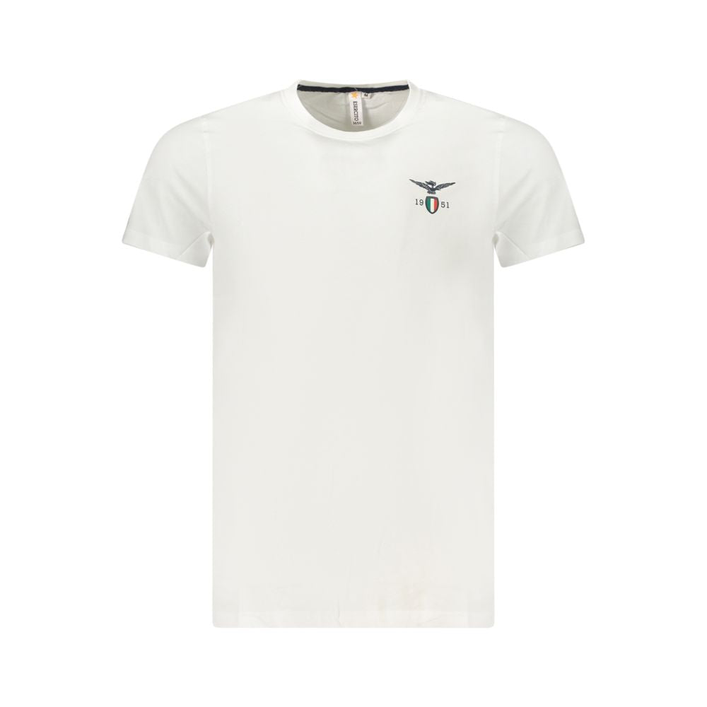 Accademia Militare White Cotton Men's T-Shirt