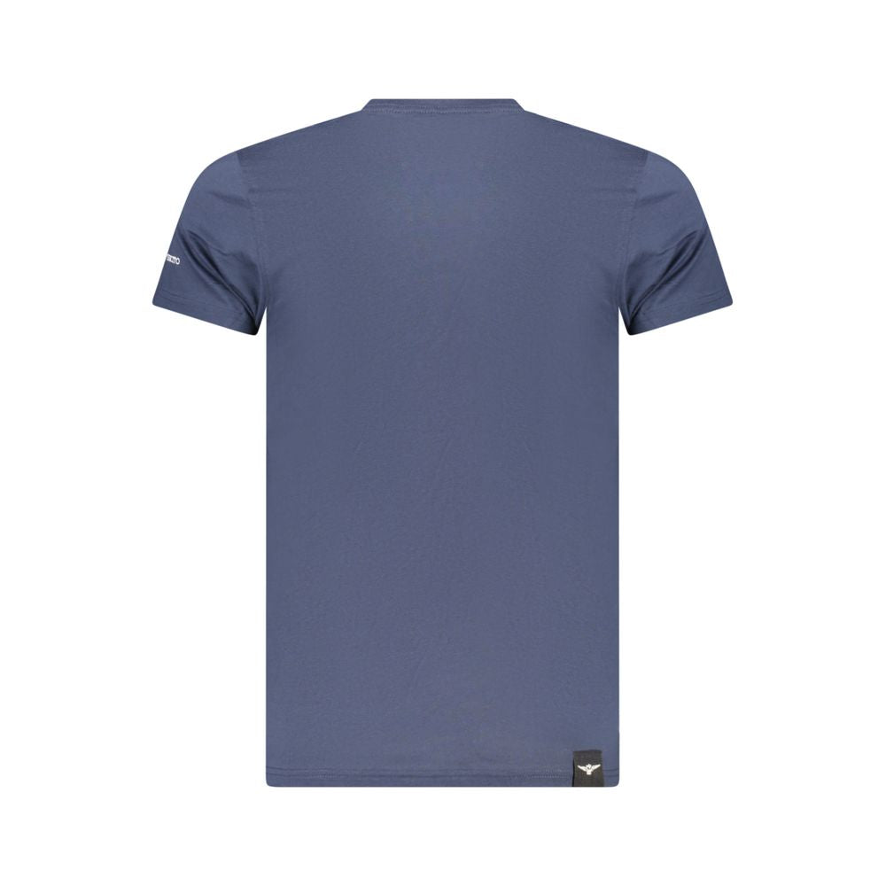 Accademia Militare Blue Cotton Men's T-Shirt