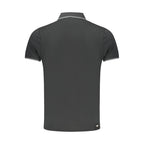 Accademia Militare Nero Cotton Men Polo