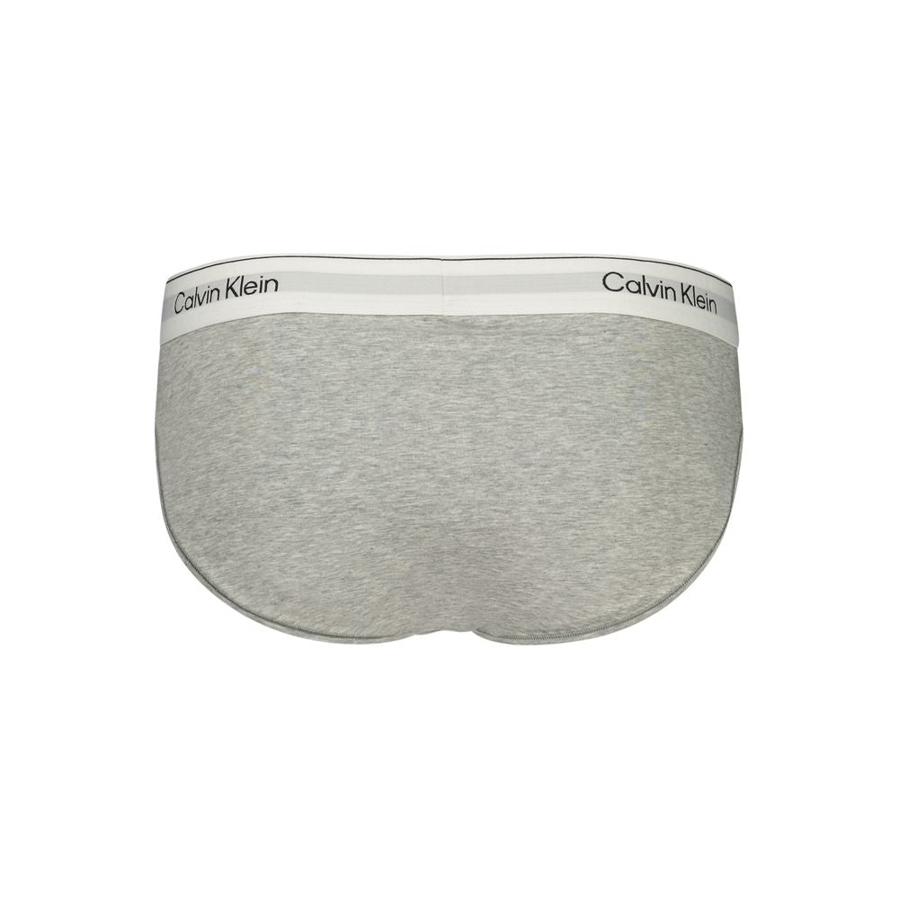 Calvin Klein Grey Cotton Women's Underwear
