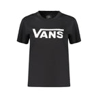 Vans Black Cotton Women's T-Shirt